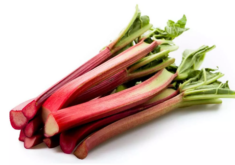 Garden Rhubarb (Rheum Rhabarbarum), Fresh & Edible - 500g